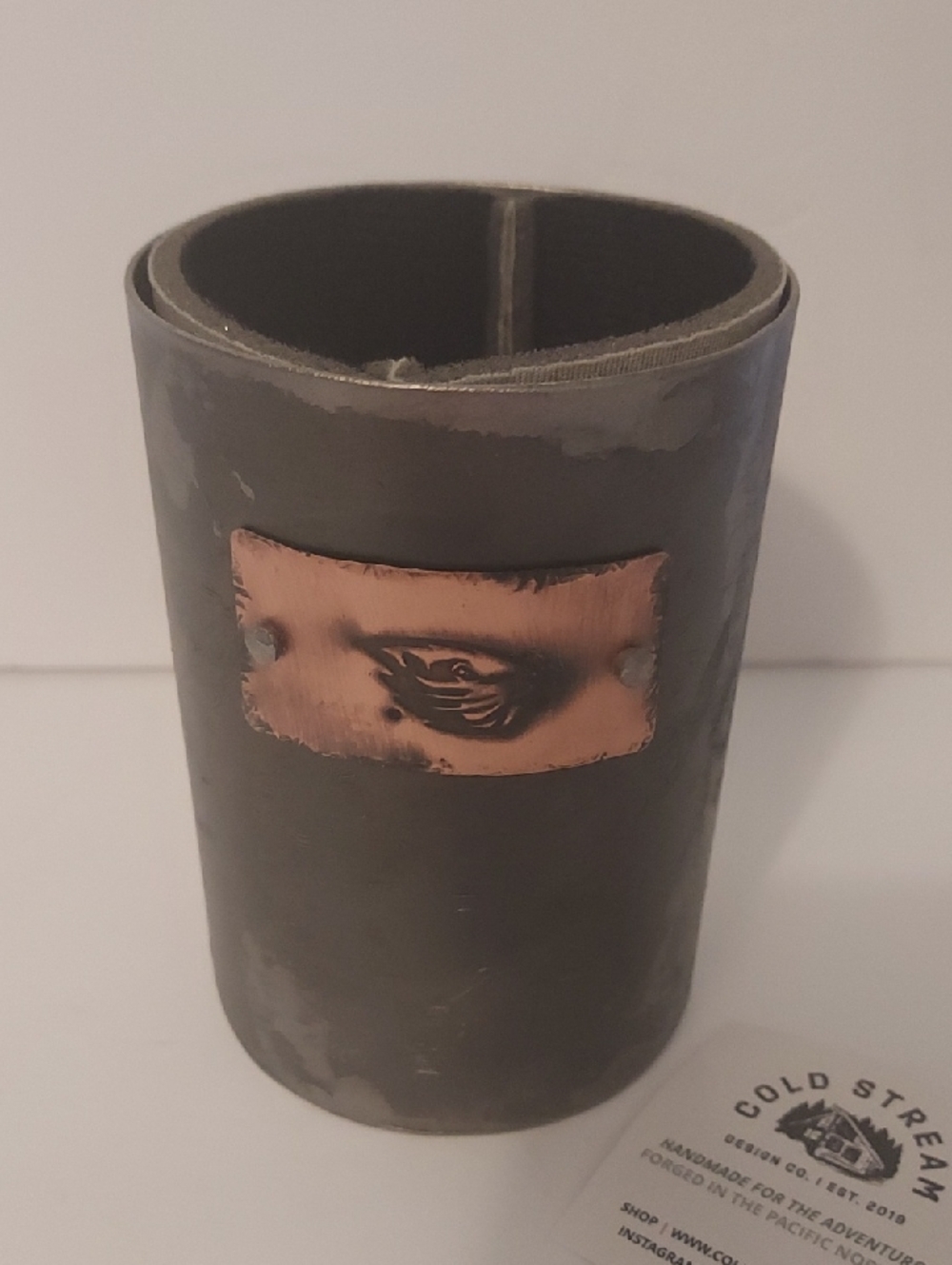 Oregon State University OSU Beverage Beer Coozie Forged Steel